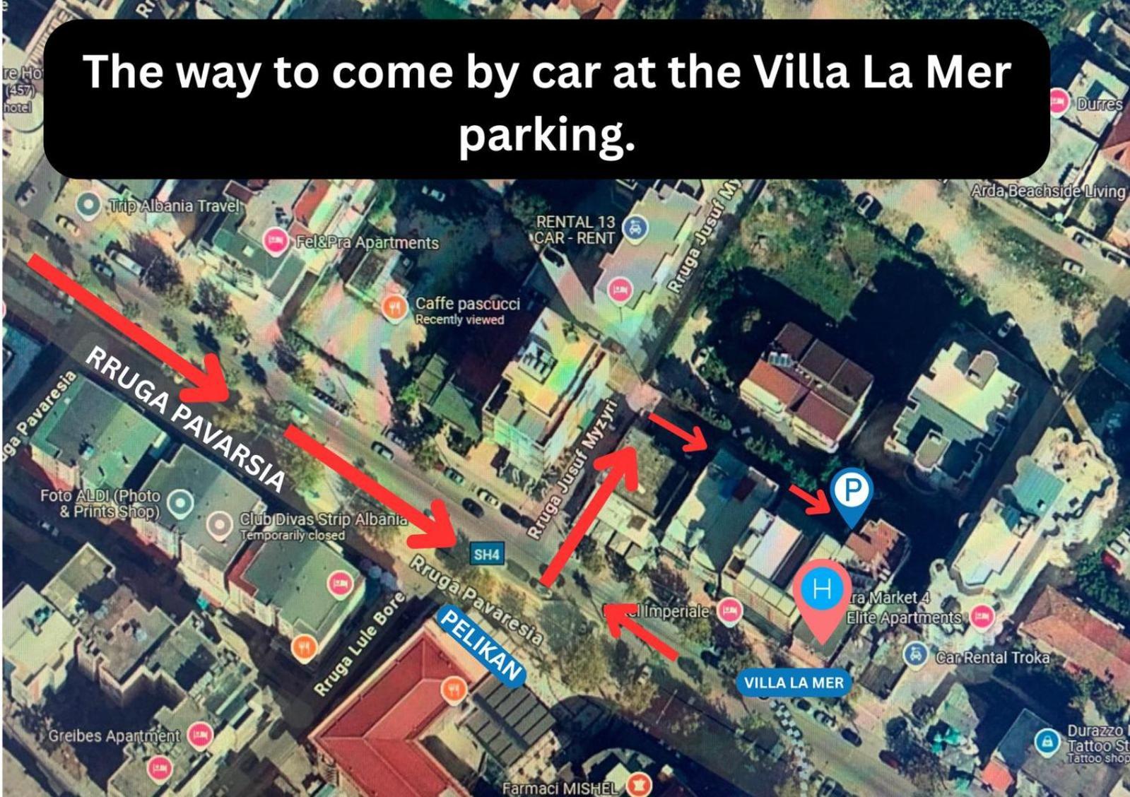 Villa Lamer Durrës 외부 사진